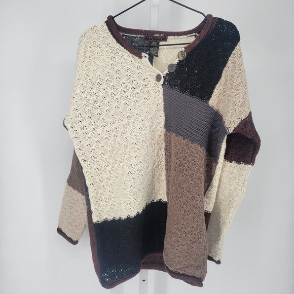 Pull Femme A.n.a. Rayé Manches Longues – Taille PM (petite/medium), Polyester Blend, Occasion Très Bon état
